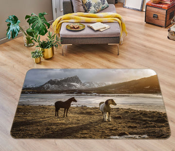 3D Prairie Horse 1147 Marco Carmassi Rug Non Slip Rug Mat