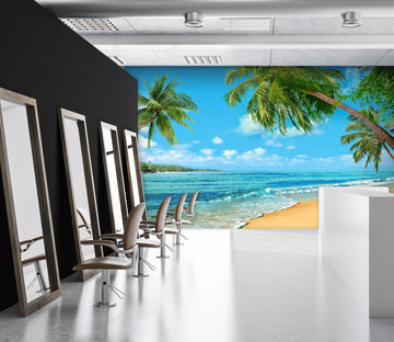 3D Coconut Tree 387 Wall Murals