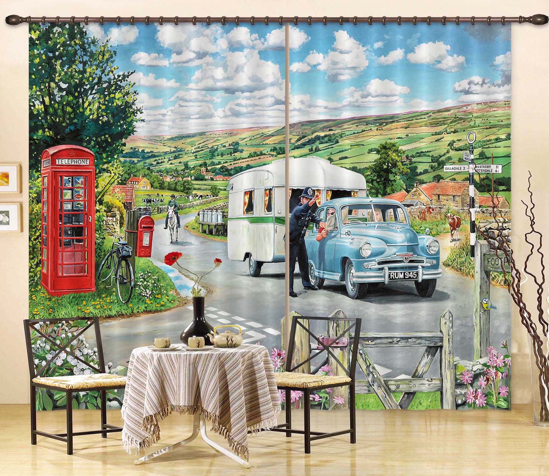 3D Directions 060 Trevor Mitchell Curtain Curtains Drapes