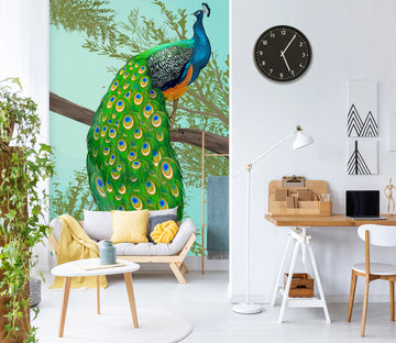 3D Peacock 57076 Wall Murals