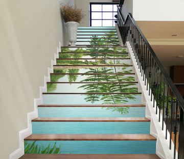 3D Tree Grass Shadow 8814 Marina Zotova Stair Risers