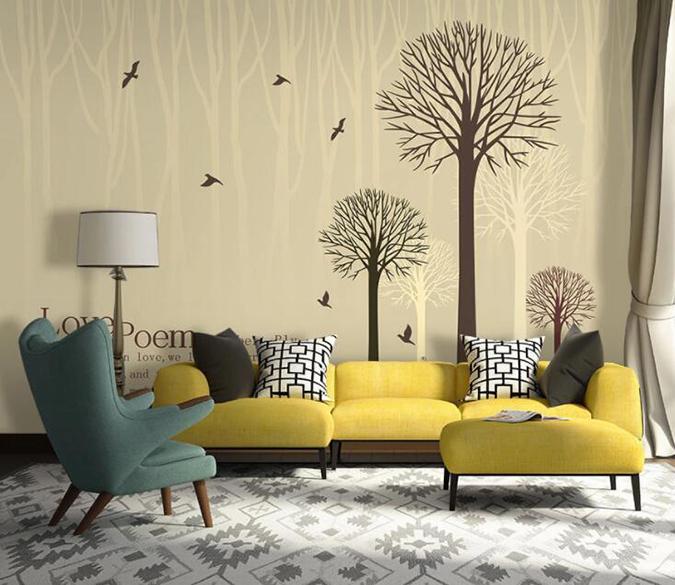 3D Dry Branches 601 Wall Murals Wallpaper AJ Wallpaper 2 