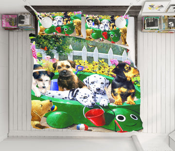 3D Puppy 12509 Kevin Walsh Bedding Bed Pillowcases Quilt