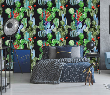 3D Cactus 1666 Wall Murals