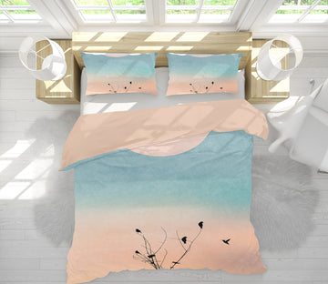 3D Waking Up Warm 2125 Boris Draschoff Bedding Bed Pillowcases Quilt