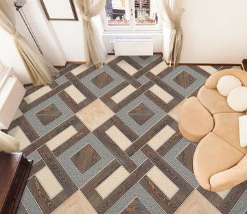 3D Elegant Rhombuses 840 Floor Mural  Wallpaper Murals Rug & Mat Print Epoxy waterproof bath floor