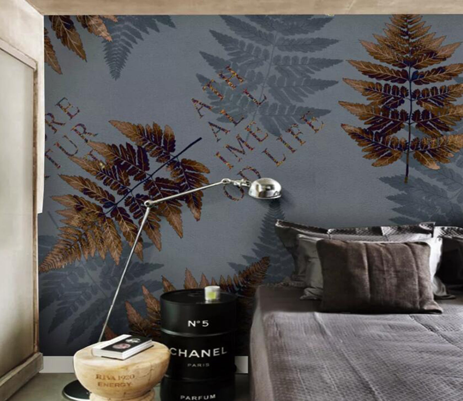 3D Leaves WC58 Wall Murals Wallpaper AJ Wallpaper 2 