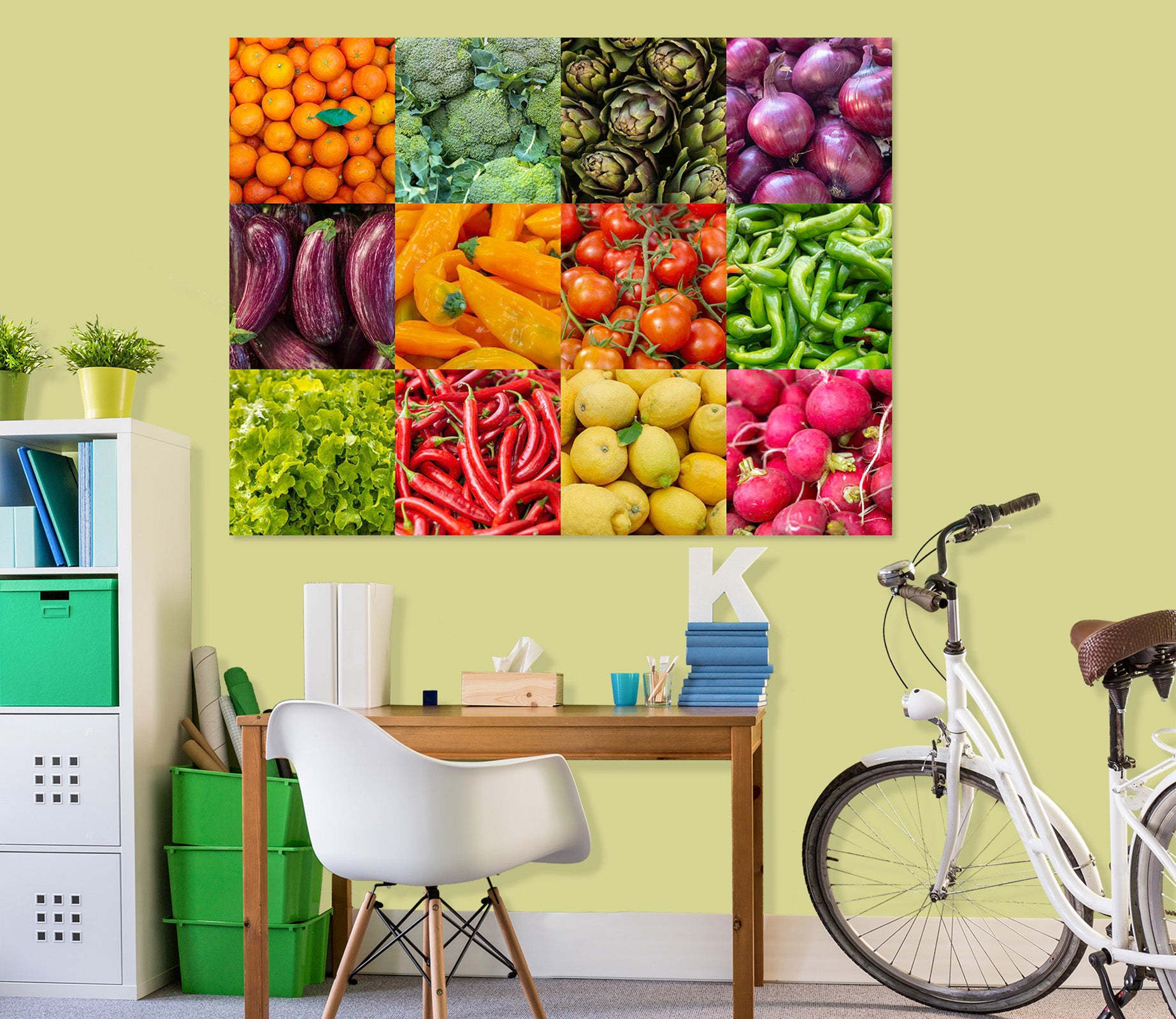 3D Fresh Fruits And Vegetables 033 Assaf Frank Wall Sticker
