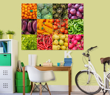 3D Fresh Fruits And Vegetables 033 Assaf Frank Wall Sticker