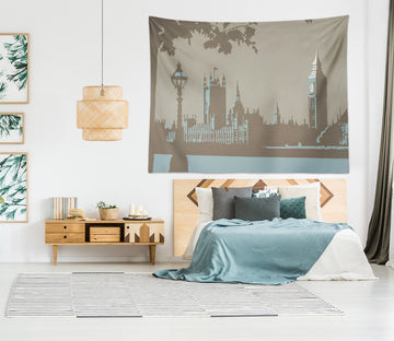 3D London Architecture 1019 Steve Read Tapestry Hanging Cloth Hang