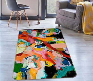 3D Forest Doodle 1024 Allan P. Friedlander Rug Non Slip Rug Mat