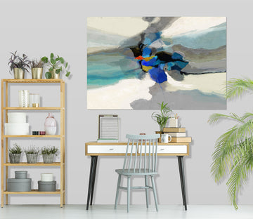 3D Color Splash 005 Michael Tienhaara Wall Sticker