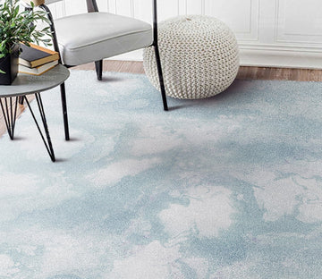 3D Light Blue Pattern WG237 Non Slip Rug Mat Mat AJ Creativity Home 