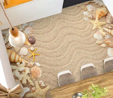 3D Sand Waves 389 Floor Mural  Wallpaper Murals Rug & Mat Print Epoxy waterproof bath floor