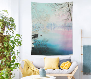 3D Winter Branches 5298 Marina Zotova Tapestry Hanging Cloth Hang