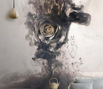 3D Rose Ink WC818 Wall Murals