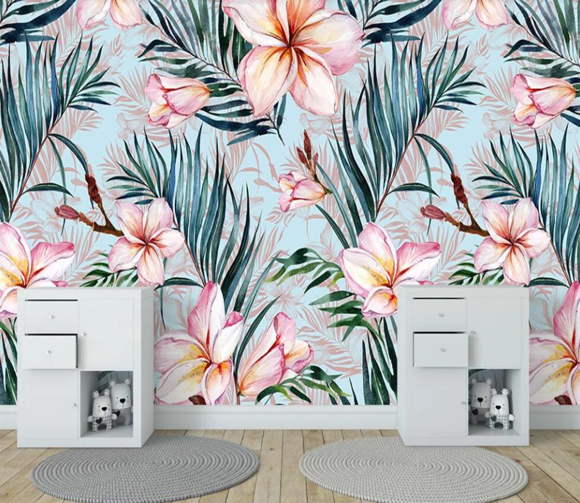 3D Rich And Beautiful Flowers 2137 Wall Murals