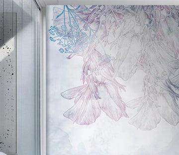 3D The Flimsy Flowers Of Memory 2605 Wall Murals