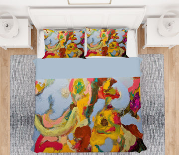 3D Flower Season 1067 Allan P. Friedlander Bedding Bed Pillowcases Quilt