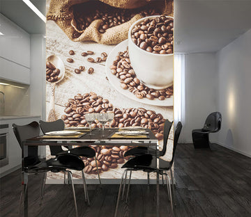 3D Coffee Beans 1098 Wall Murals