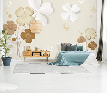 3D Origami Flowers 1522 Wall Murals