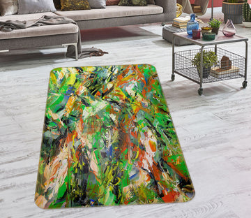 3D Summer Colors 3024 Allan P. Friedlander Rug Non Slip Rug Mat
