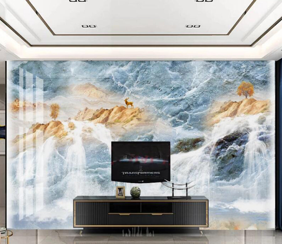 3D Bengteng River 186 Wall Murals