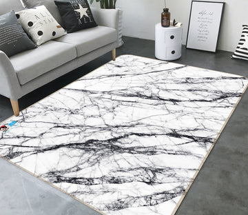 3D Thick Black Lines 39 Non Slip Rug Mat Mat AJ Creativity Home 