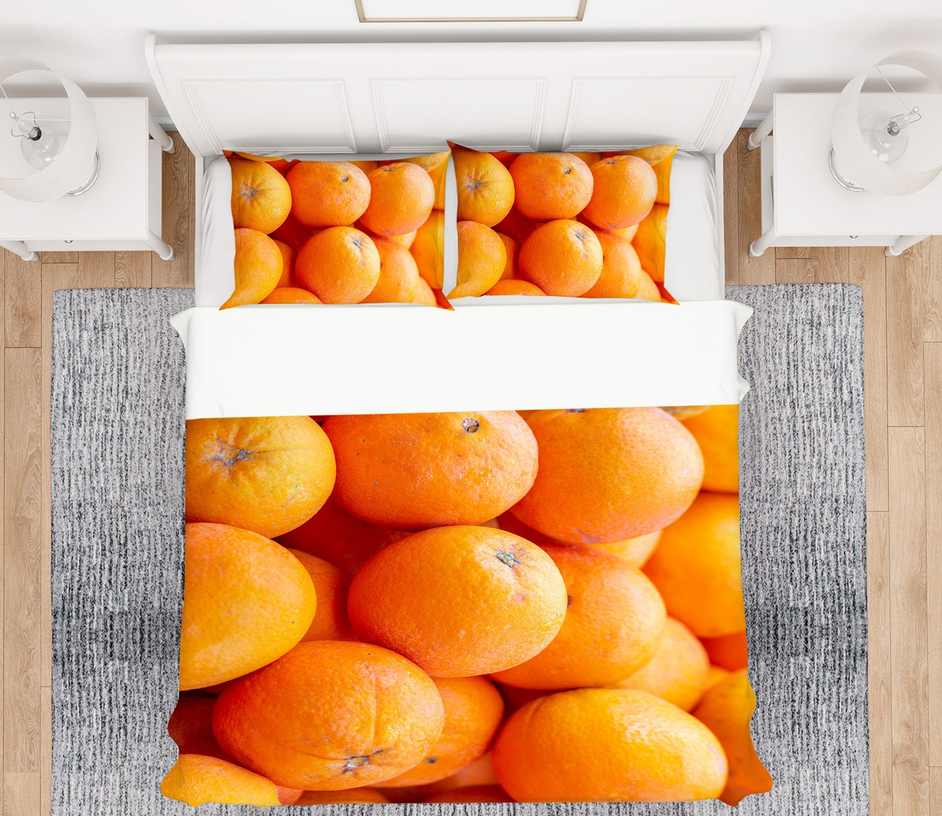 3D Fresh Fruit Orange 6954 Assaf Frank Bedding Bed Pillowcases Quilt Cover Duvet Cover