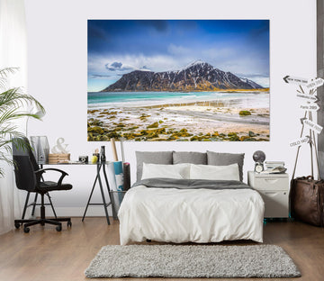 3D Green Sea 187 Marco Carmassi Wall Sticker