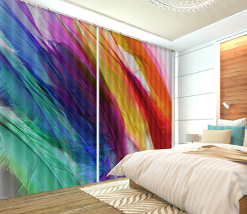 3D Colored Landscape Shandra Smith 71041 Shandra Smith Curtain Curtains Drapes