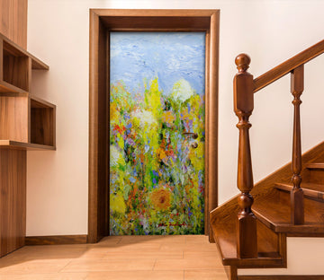 3D Painting Flower Bush 93213 Allan P. Friedlander Door Mural