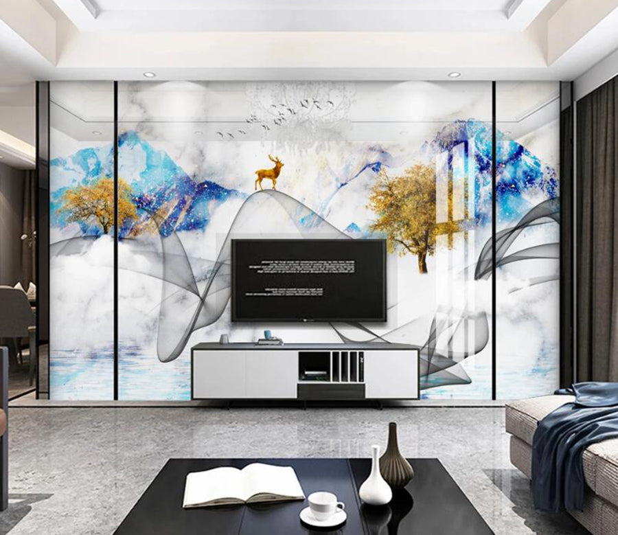 3D Comfortable View 080 Wall Murals