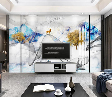 3D Comfortable View 080 Wall Murals