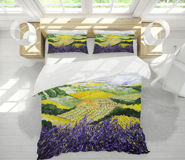 3D Violet Spring 1001 Allan P. Friedlander Bedding Bed Pillowcases Quilt