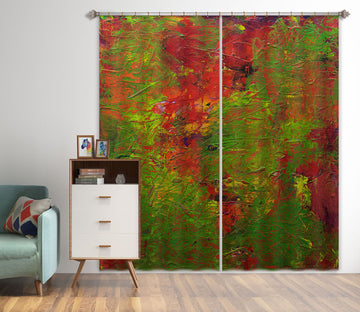 3D Red Maple Forest 109 Allan P. Friedlander Curtain Curtains Drapes