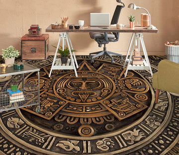 3D Metal Carving Pattern 1452 Floor Mural  Wallpaper Murals Self-Adhesive Removable Print Epoxy