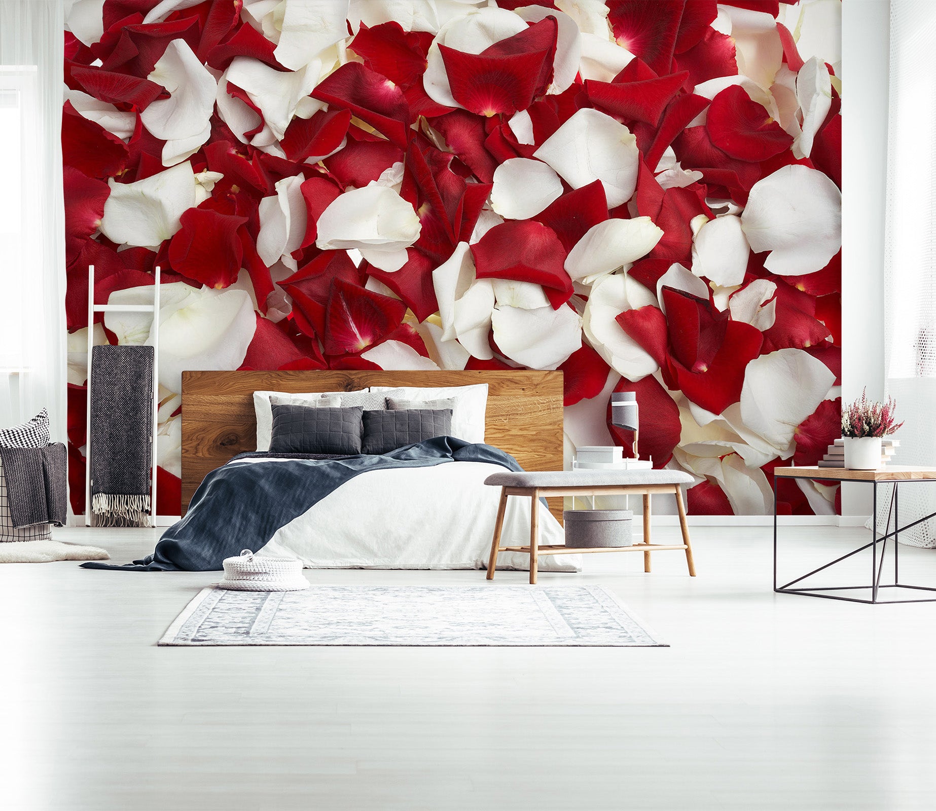 3D Rose Petal 1718 Wall Murals
