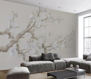 3D Flower Branches WG05 Wall Murals Wallpaper AJ Wallpaper 2 