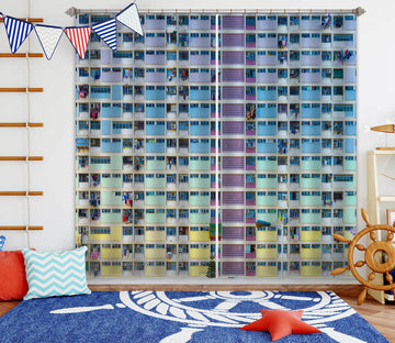 3D Residential Building 107 Marco Carmassi Curtain Curtains Drapes