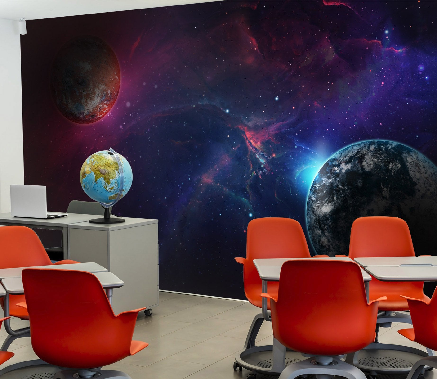 3D colorful Universe 38 Wall Murals Wallpaper AJ Wallpaper 2 