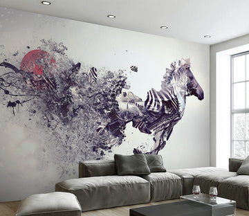 3D Art Horse WG012 Wall Murals