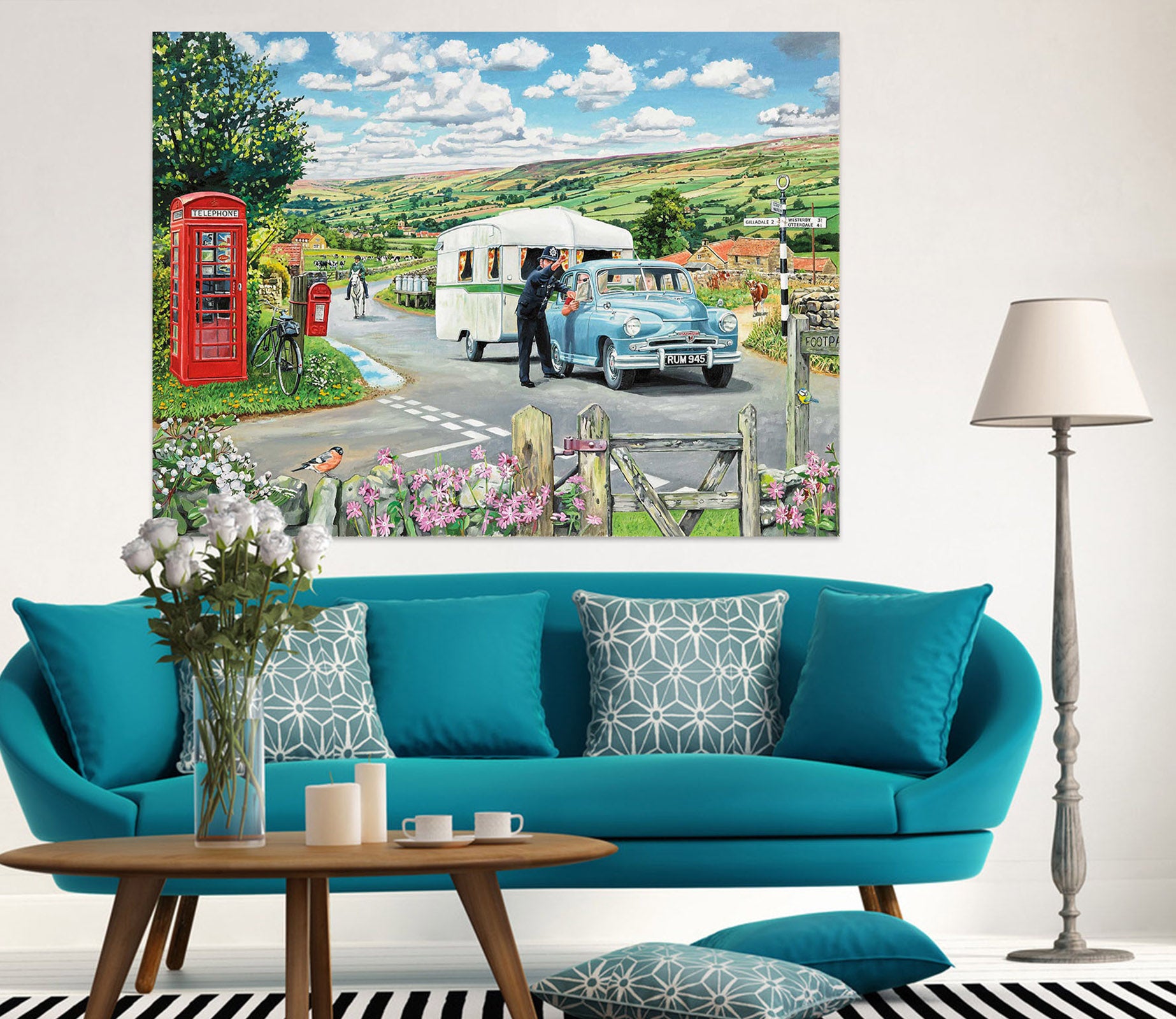 3D Directions 030 Trevor Mitchell Wall Sticker