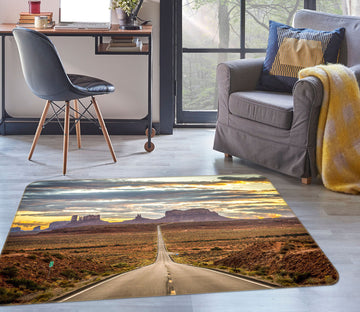 3D Prairie Path 1133 Marco Carmassi Rug Non Slip Rug Mat