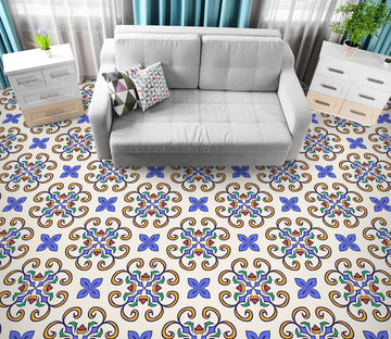 3D Elegant Pattern Design 648 Floor Mural  Wallpaper Murals Rug & Mat Print Epoxy waterproof bath floor