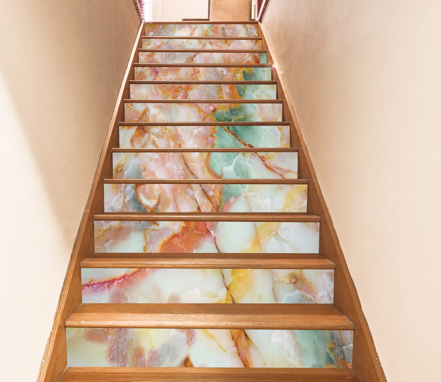 3D Color Quicksand Memory 590 Stair Risers
