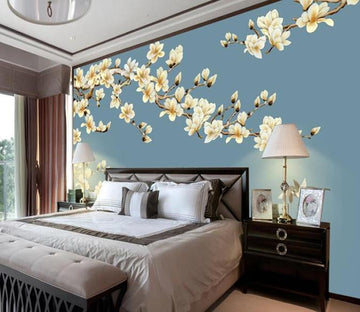 3D Branch Flower 179 Wall Murals Wallpaper AJ Wallpaper 2 