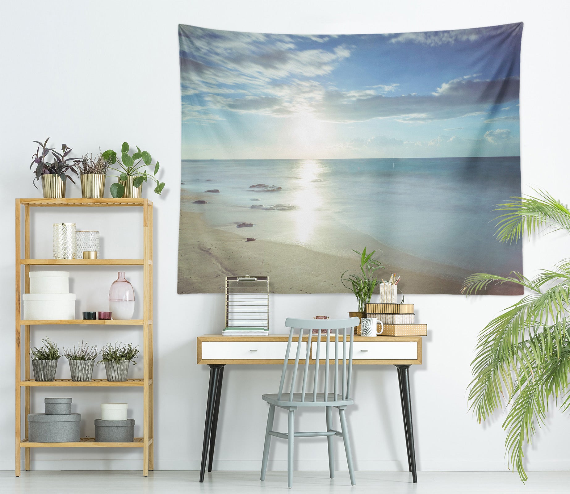 3D Seaside Sunshine 11671 Assaf Frank Tapestry Hanging Cloth Hang