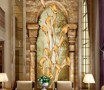 3D Flower 437 Wall Murals Wallpaper AJ Wallpaper 2 