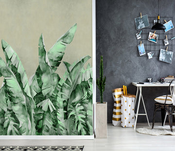 3D Big Leaf 1553 Wall Murals